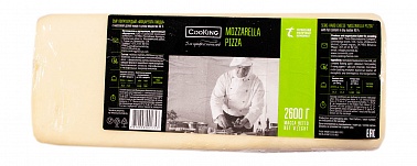 Сыр Моцарелла для пиццы 40% CooKing,~2.6 кг.