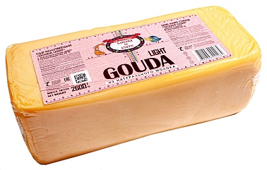 Сыр Гауда легкий 40% Басни о сыре,~2.6 кг.