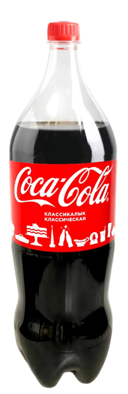 Напиток газированный Coca-cola пласт/бут Киргизия, 2 л.