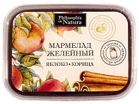 Мармелад желейный Яблоко-корица Philosophia de Natura, 0.2 кг.