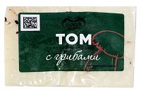 Сыр козий Том с грибами 45% Coeur du nord,~0.15 кг.