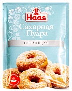 Сахарная пудра нетающая Haas, 0.08 кг.