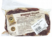 Стейк Рибай из мраморной говядины замороженный Алтай, ~0.4 кг.