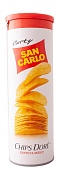 Чипсы картофельные Классика банка-туба San Carlo, 0.1 кг.