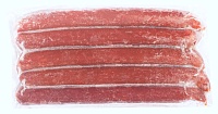 Колбаски из говядины Альпийские для гриля замороженные 5 шт.*100 гр. в/у Россия, 0.5 кг.