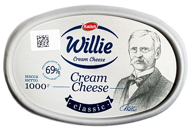 Сыр мягкий сливочный Willie 69% Kalleh, 1 кг.