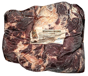 Мраморная говядина голяшка без кости (Shank Meat 171F) замороженная Алтай,~10 кг.