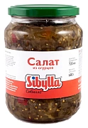 Салат из огурцов Валдайские закуски Sibylla, 0.68 кг.