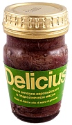 Анчоус филе в растительном масле Delicius, 0.078 кг./0.042 кг.