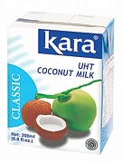 Молоко кокосовое Classic 17% т/пак Kara, 0.2 л.