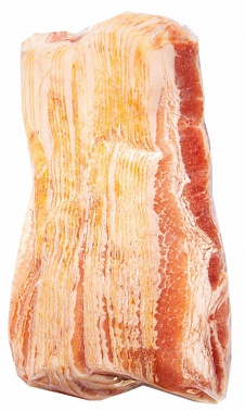 Бекон варено-копченый замороженный нарезка Петродворские колбасы, 0.5 кг.