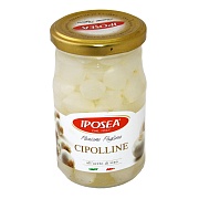 Луковички белые в уксусе Iposea, 0.29 кг./0.18 кг.