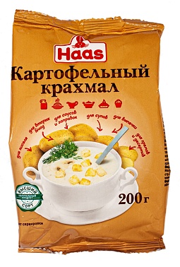 Крахмал картофельный Haas, 0.2 кг.