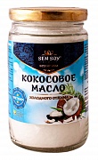 Масло кокосовое холодного отжима Премиум ст./б. Сэн Сой, 0.2 л.