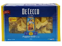 Макаронные изделия Паппарделле №201 De Cecco, 0.5 кг.