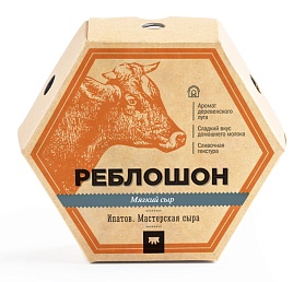 Сыр мягкий Реблошон с промытой корочкой 55% Россия, 0.15 кг.