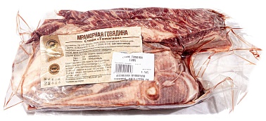 Cтейк Томагавк из мраморной говядины замороженный Алтай,~1.7 кг.