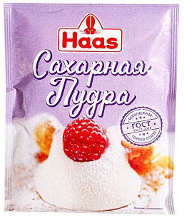 Сахарная пудра Haas, 0.08 кг.