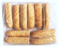 Багет для французского хот-дога замороженный 10 шт.*60 г. Россия, 0.6 кг.