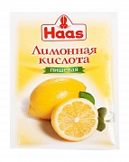 Лимонная кислота Haas, 0.01 кг.