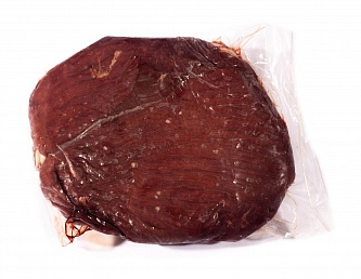 Стейк Флэнк из мраморной говядины замороженный Алтай, ~0.7 кг.