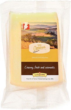 Сыр Сан-Кристоф 57% Le Superbe,~1 кг.