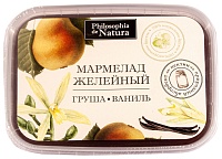 Мармелад желейный Груша-ваниль Philosophia de Natura, 0.2 кг.